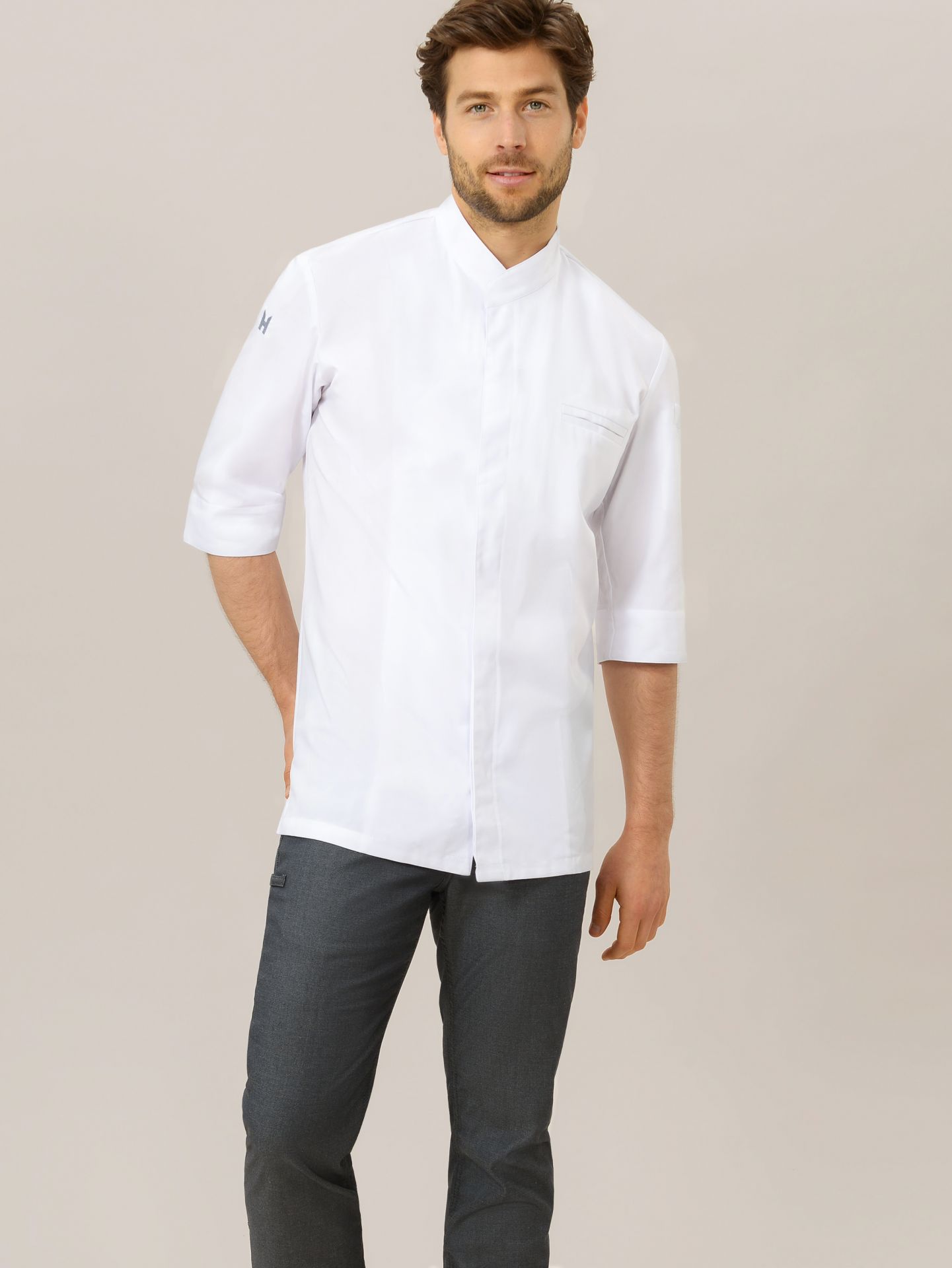 Chaqueta Cocina Fabian Blanco